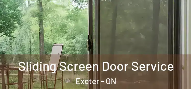 Sliding Screen Door Service Exeter - ON